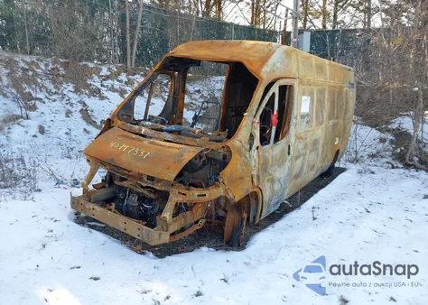 2019 Ram Promaster 3500 Cargo Van High Roof 159 Wb Ext из США, поврежденный, VIN 3C6URVJG3KE564677